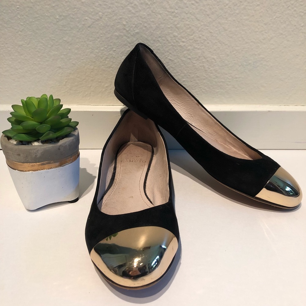 Vince Camuto Suede Olita2 Ballet Flats